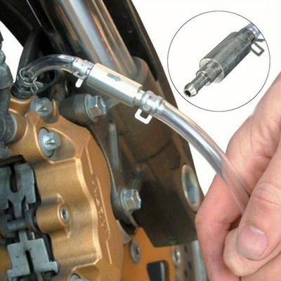Evrensel Fren Sistemi Alüminyum Kauçuk Debriyaj Fren Hava Alma Hortumu Tüp Kanama Aracı Motosiklet Otomobil Parçaları Araba Aksesuarları