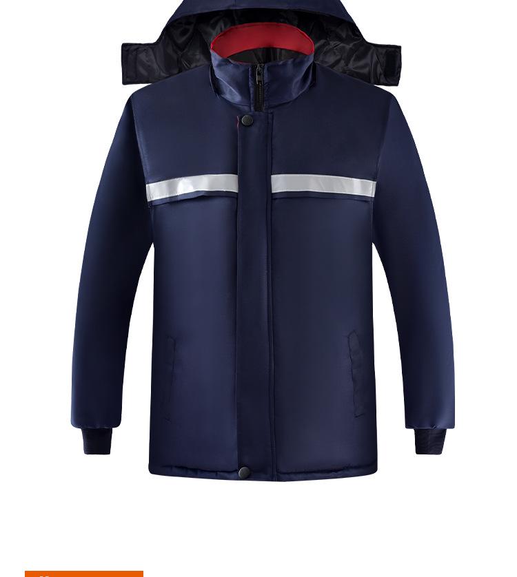 

Men s Thick Winter Work Jacket - Wear-Resistant, Anti-Scald, Cotton with Plus Velvet Lining Medium (130-155 lbs)