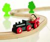 BRIO Little Forest Basic Rail Set [18 Pieces] for Ages 2 and Up (Wooden Train Toy with Rails) 33042