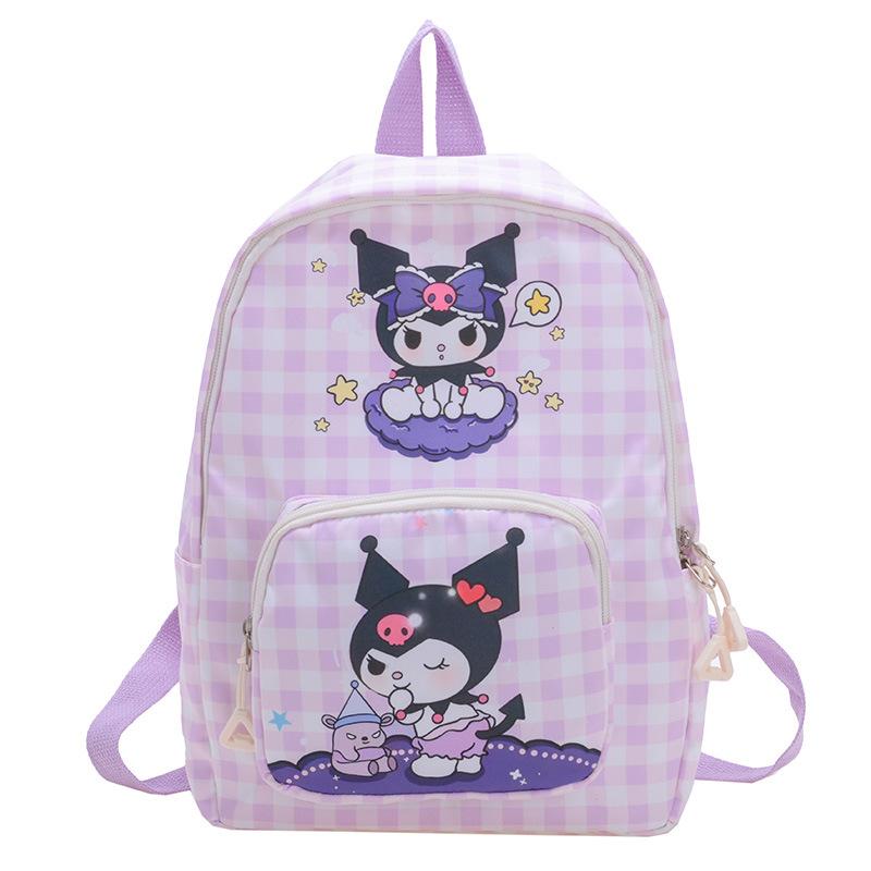 Kindergarten Student Schoolbag Cute Cute Cartoon Boys And Girls Backpack New Printed Children S Backpack фиолетовый