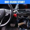 Car Push To Start Button Rocker One Button Start Lever Joystick Touch Start Button Starter Auto Interior Accessories