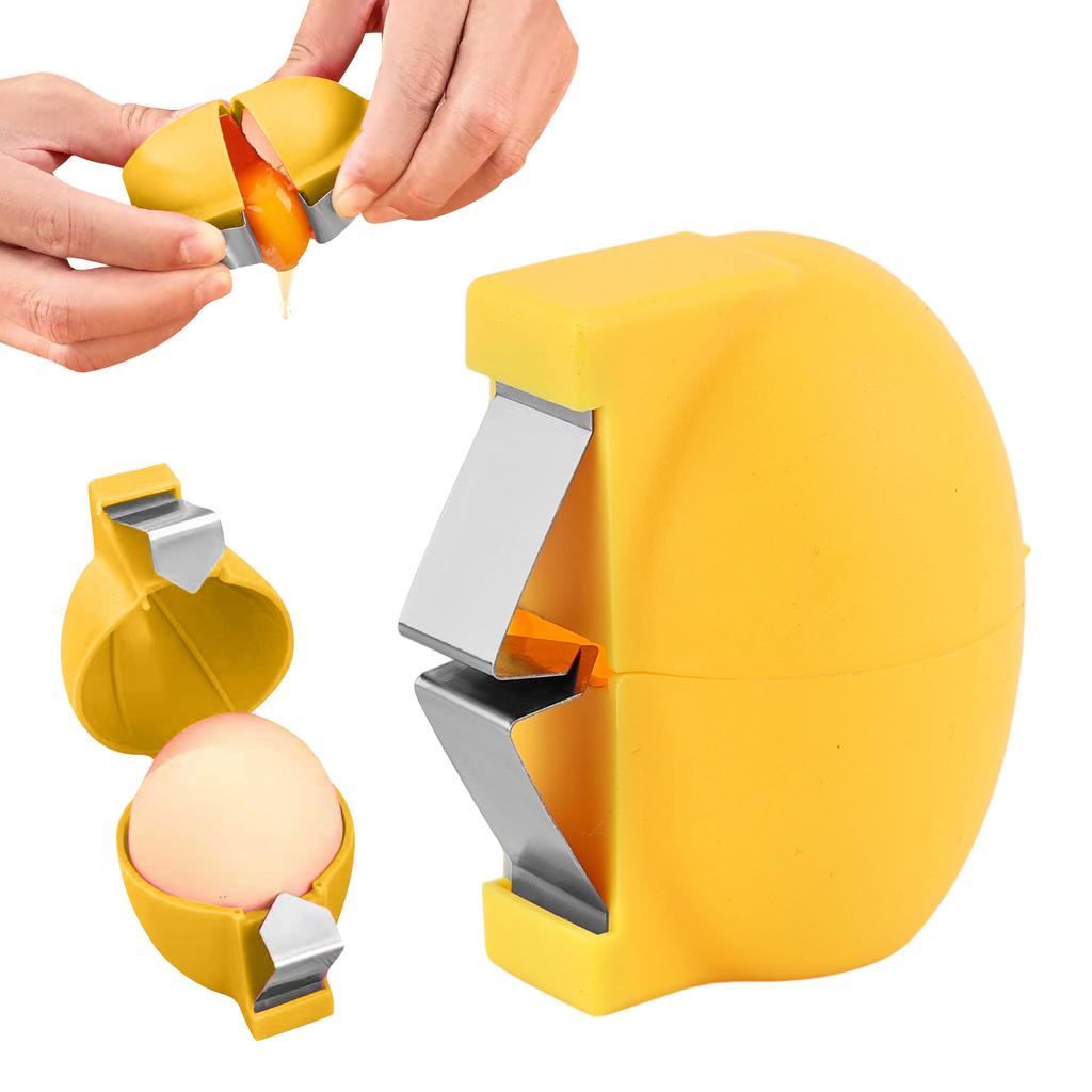 Egg Opener Egg Tool, Eggs Separator Tools For And Hard Boiled Eggs Peeler Remover, Egg Cracking Peeling Tool Portable Kitchen Gadgets