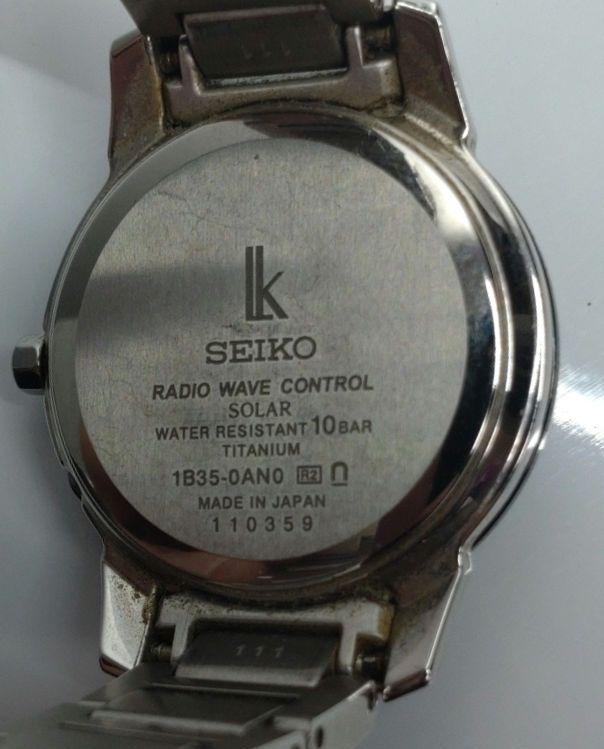 [USED] Working SEIKO LUKIA 1B35-0AN0 watch