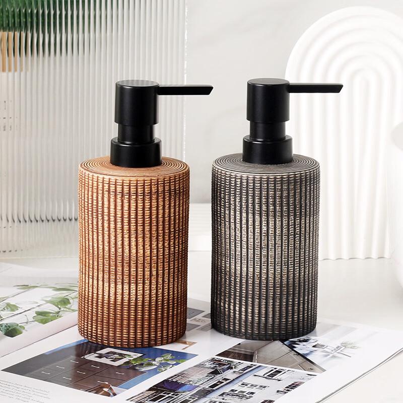 OIMG Dark Bathroom Lotion Dispenser