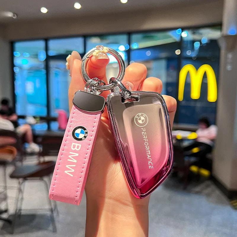 Nuovo 2025 Morbido TPU Copri Guscio Portachiavi Auto Fob Per BMW F30 F31 F32 F34 F20 F21 F07 F10 Serie 1 3 5 7 X1 X3 G01 X4 G02 X5 F15 F1