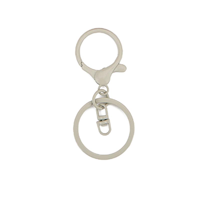 10pcs Metal Alloy Keychain Accessories Rotating Buckle Buckle Keyrings Key Chains Lobster Clasps Hooks Key Ring Jewelry Making