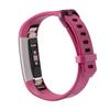 Cinturino di ricambio in silicone morbido di colore solido per Fitbit Alta HR