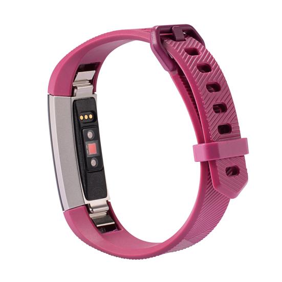 Cinturino di ricambio in silicone morbido di colore solido per Fitbit Alta HR