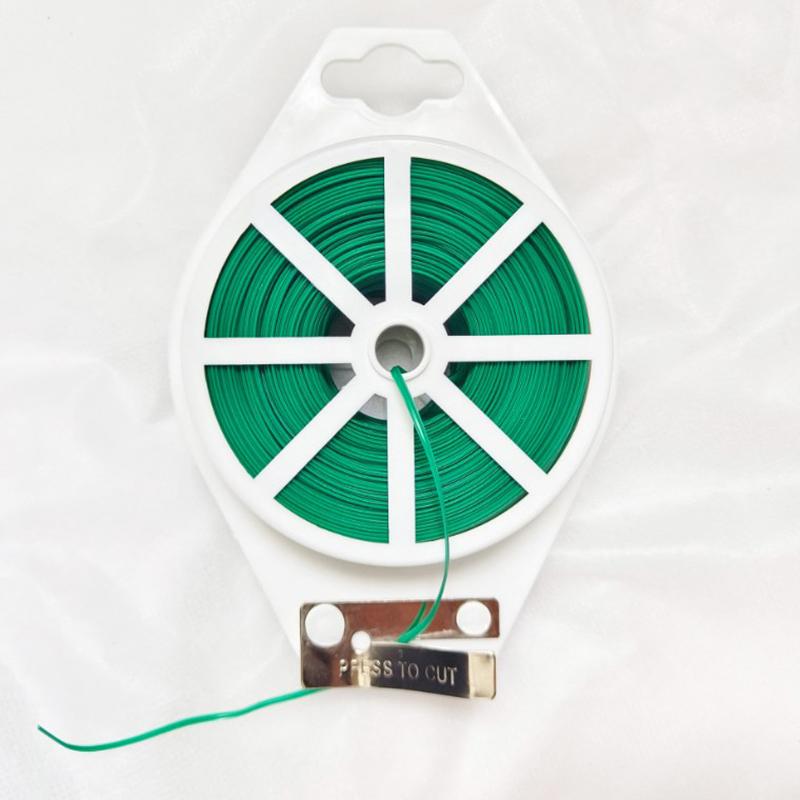 20/30/50M Plant Twist Ties Iron Wires Support Garden Climbing Cane Fixed Line Multifunction Grape Vines Cable Tie Fixed Line