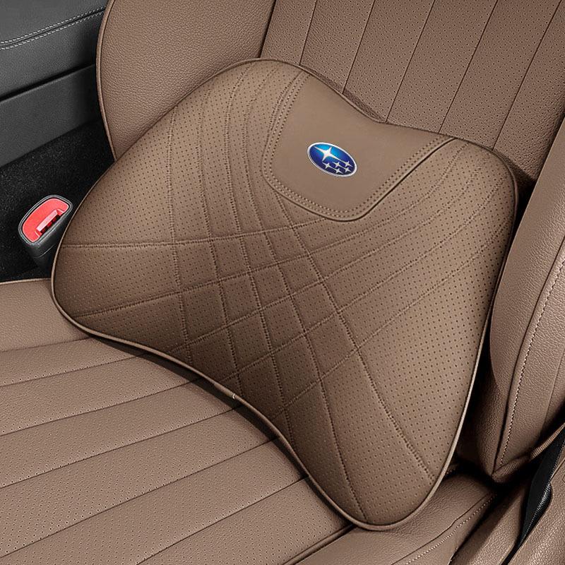 Subaru BRZ, WRX, Forester Headrest and Neck Support Pillow with Memory Foam Lumbar Cushion