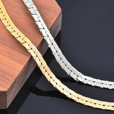 Schlangenkette aus Titan, Titanstahl, Schlüsselbeinkette