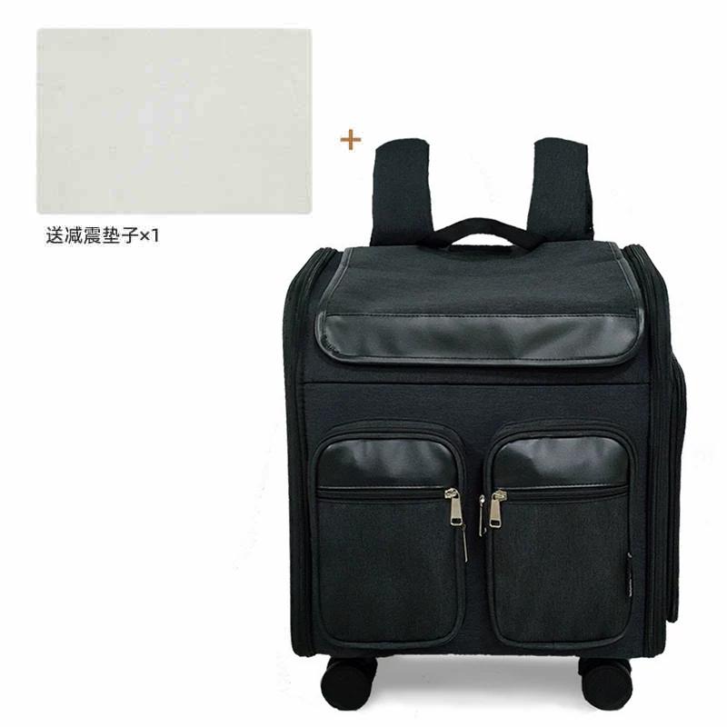 

Large Capacity Pet Backpack Comfortable Animal Carriy Travel-Friendly Dog Crate Multi-Functional Stroller Reinforced Basket