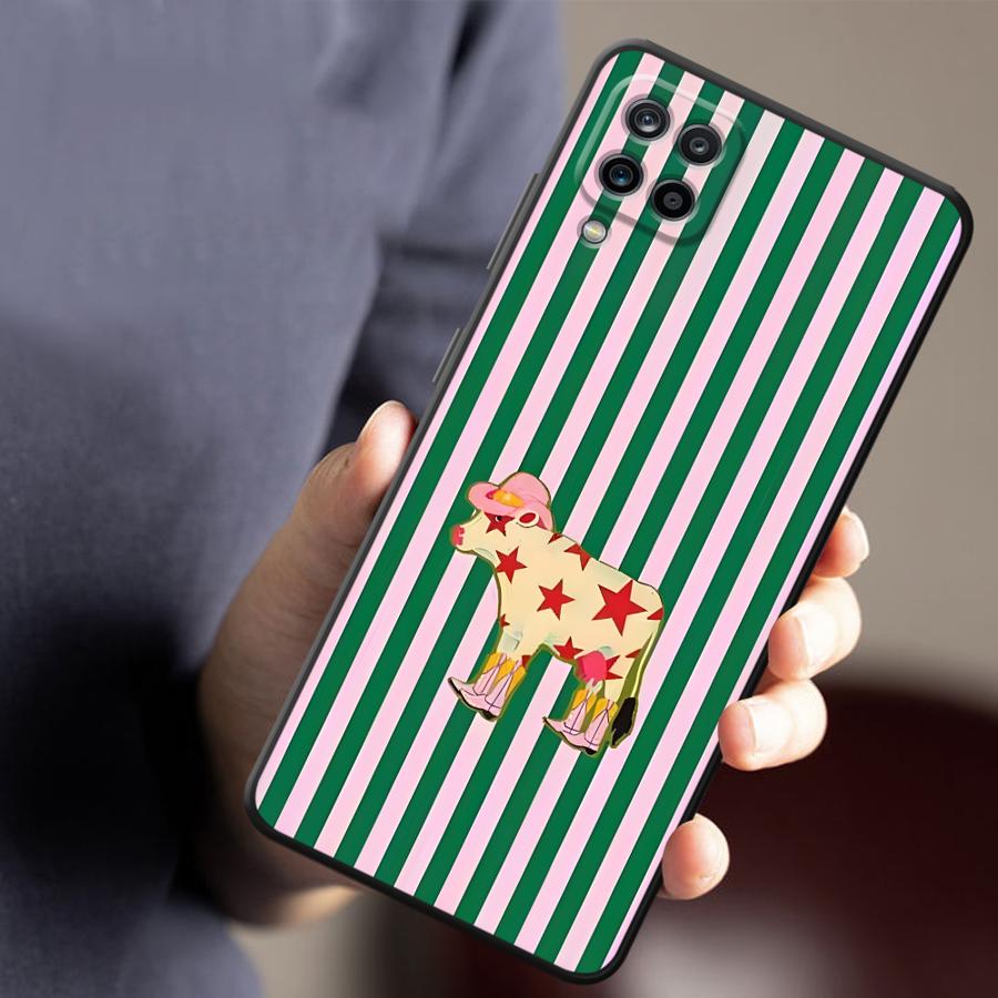Case for Samsung Galaxy A12 A50 A16 A40 A70 A05 A13 A20 A17 A15 A06 A04 Funda Phone Cover Creative Cartoon Animals