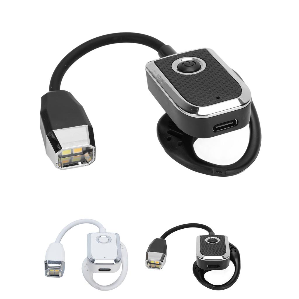 Hanging Ear Reading Light Rechargeable Learning Reading Lamp Multifunctional Folding Portable Ear We