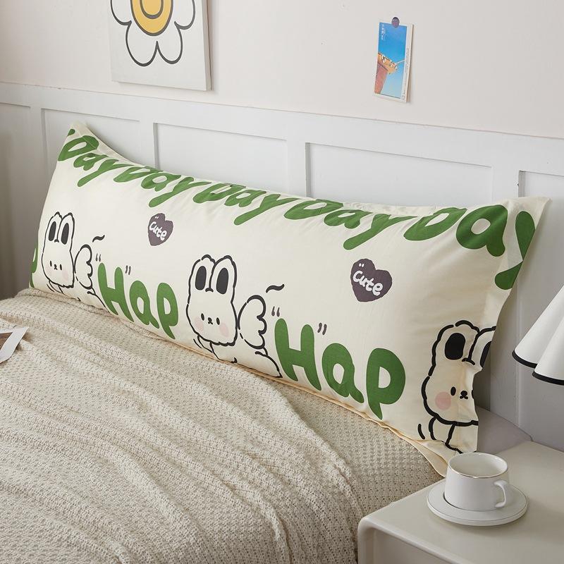 Bedding Pillow Covers Cartoon Dinosaur Body Pillow Cover for Boys Girls Cotton Long Pillowcase Decorative Cushion for Bedroom