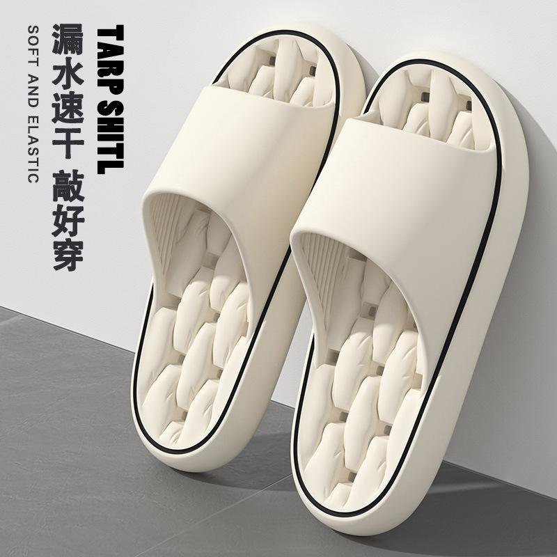 Slippers Women Bathroom House Slippers Shower Light Weight Beach Flip Flops Men Couples Swimming Slides Women Sandals