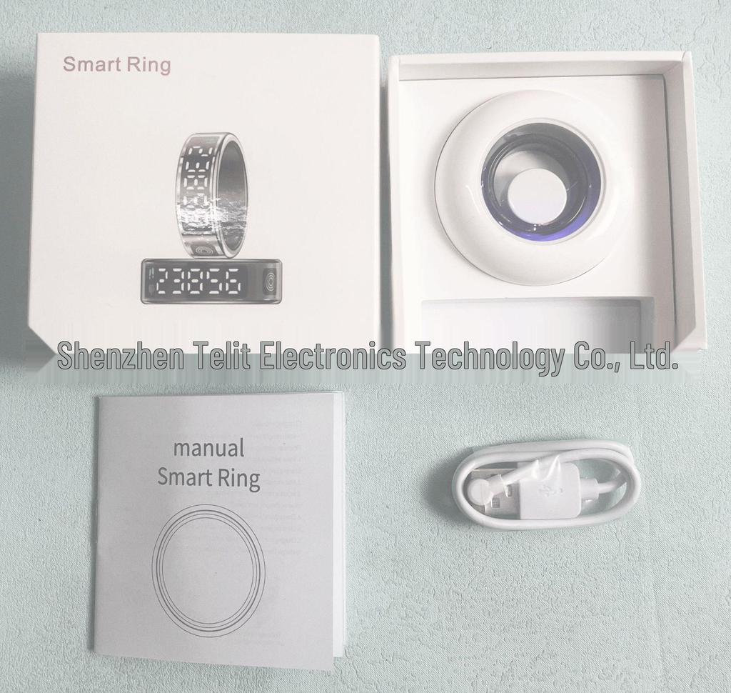 Smart Ring - Heart Rate, Blood Oxygen, Exercise & Sleep Monitor