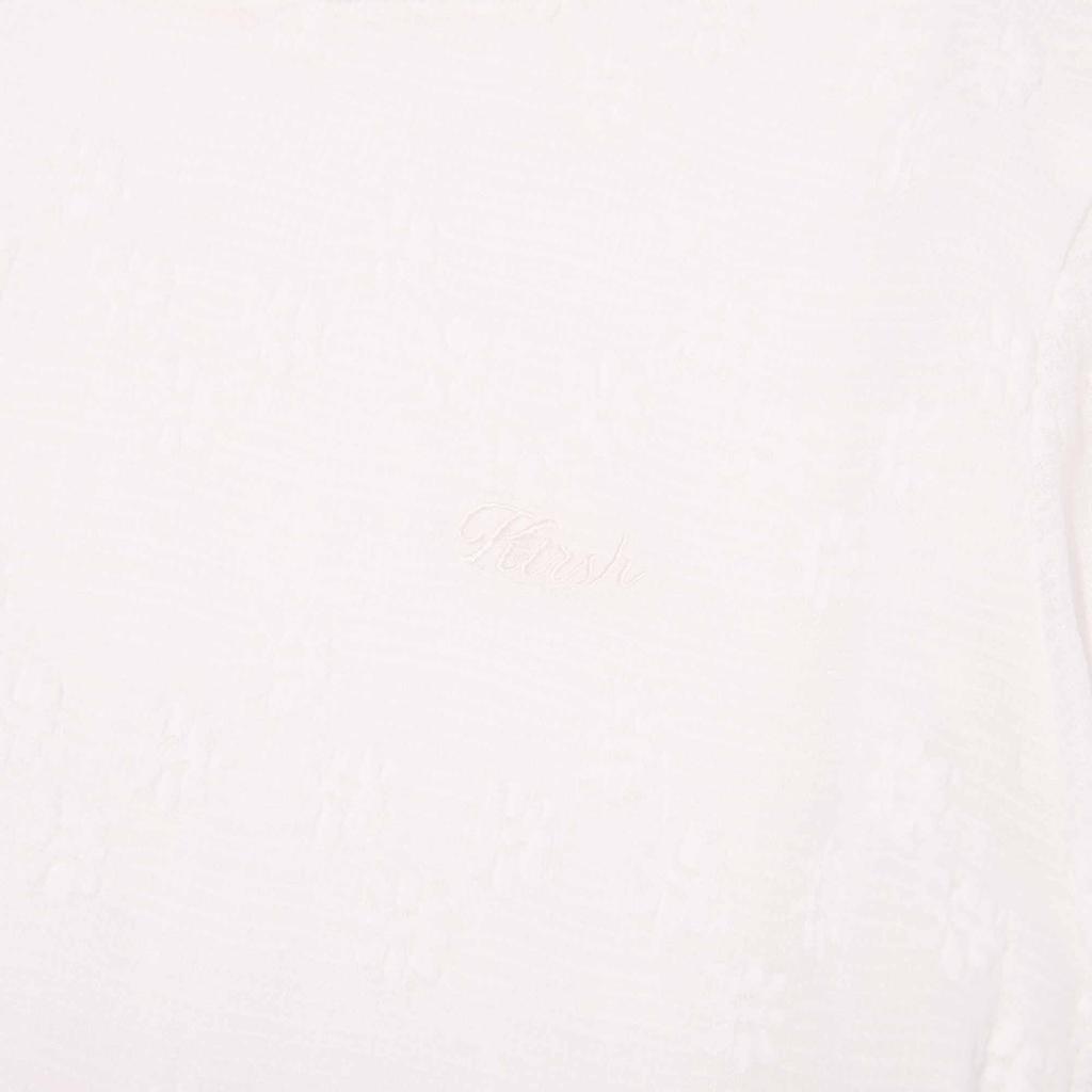 KIRSH Sheer Slim Fit Long Sleeve [White]