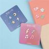 Three Love Small Cloth Sticker Star Moon Clothes Decorative Patch Sticker Self-Adhesive Pattern Sticker Sticker Cloth Pants Embroidery Sticker