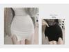 Slimming High-Waist Dongdaemun Skirt: Sexy Slit, Body-Conscious Fit for Women