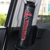 2 Stück Kohlefaser-Schutzhülle für Mitsubishi Asx Lancer Outlander Pajero Ralliart Baumwolle Auto-Styling-Zubehör