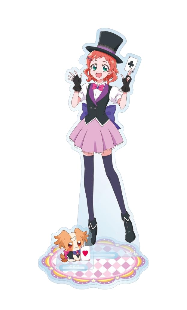 

Wonderful Pretty Cure! Crazy Stage! Pretty Store Exclusive Acrylic Stands Inukai Komugi & Inukai Iroha