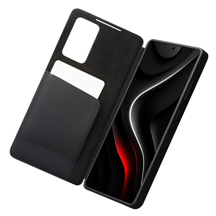 QIALINO Magnetische Echte Leder Smart Sleep-Wake Handyhülle für Samsung Galaxy S26+ 5G