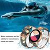 Silikonowe paski 18mm/20mm/22mm do Huawei Watch GT6 GT5 Pro 41mm 46mm Sportowa opaska z nadrukiem dla Samsung Galaxy Watch 7-FE-6