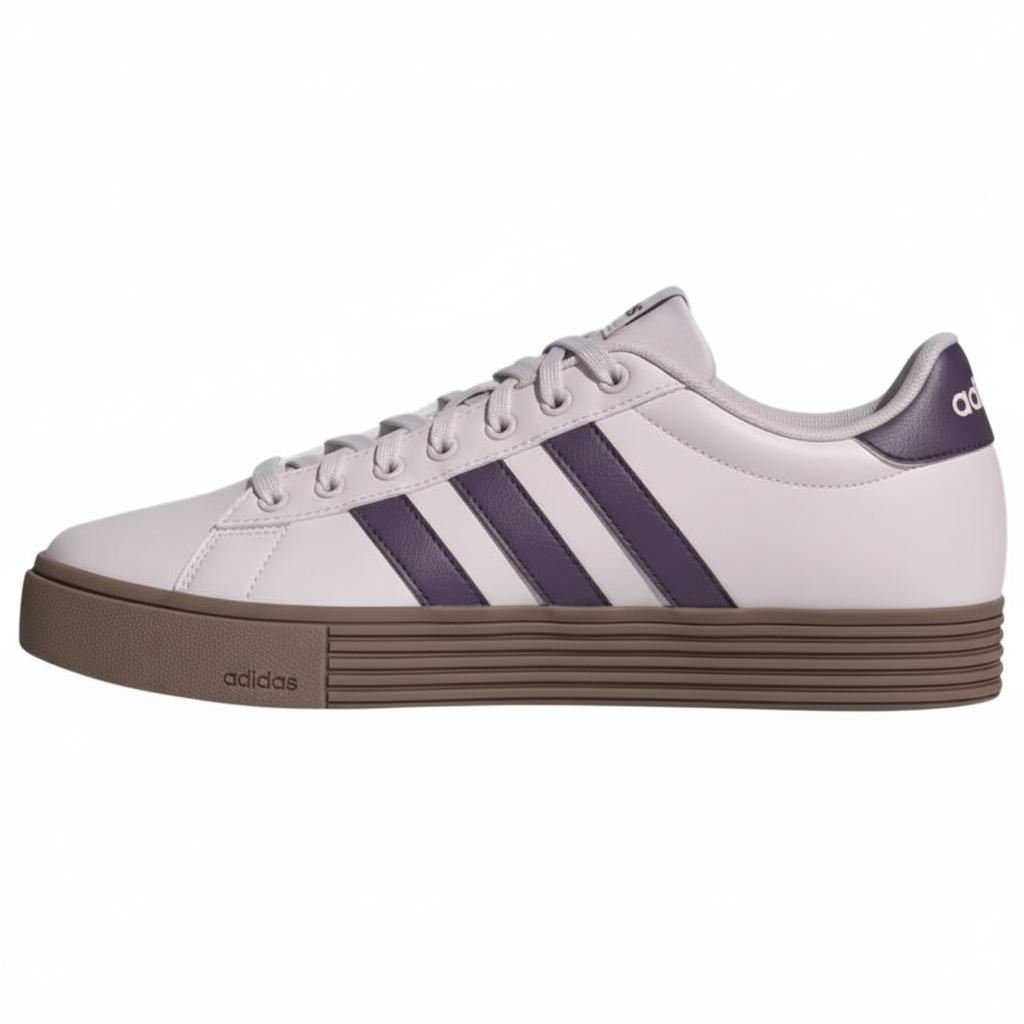 

Adidas Daily 4.0 Synthetic Leather Low top Skateboard Shoes Unisex Ice Crystal Purple KH8006 38