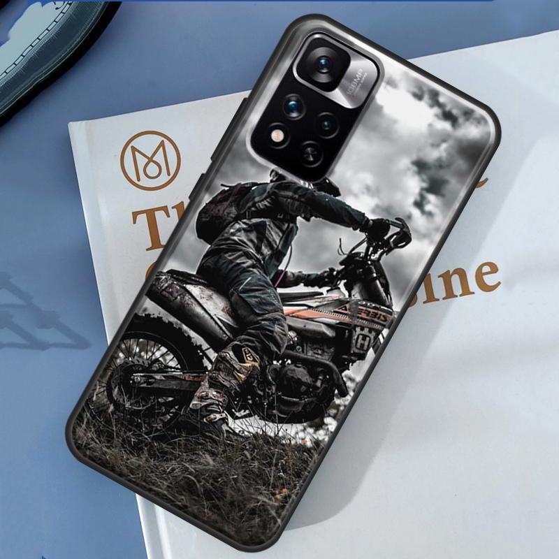 Moto Cross Motorcycle Sports Case For Xiaomi Redmi 13C 10C 12C 14C Redmi Note 14 13 Pro 12 11 9 10 9S 10S 11S 12S Cover