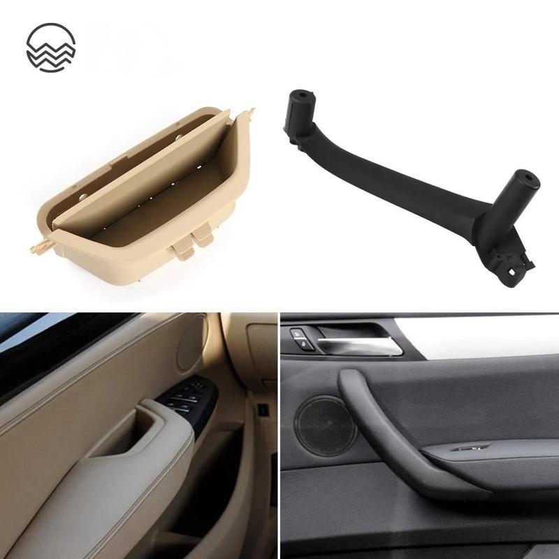 Car Interior Door Handle left Right Inner Door Panel Handle Pull Trim Cover For BMW X3 X4 F25 F26 51419209216