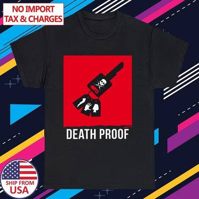 Death Proof Film Herren Schwarz Größe S-5XL