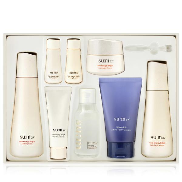 

Su:m37 Sum37 Time Energy Bright Special Set 8 items / Anti-Aging, Moisturizing, Korean Cosmetics, Kbeauty