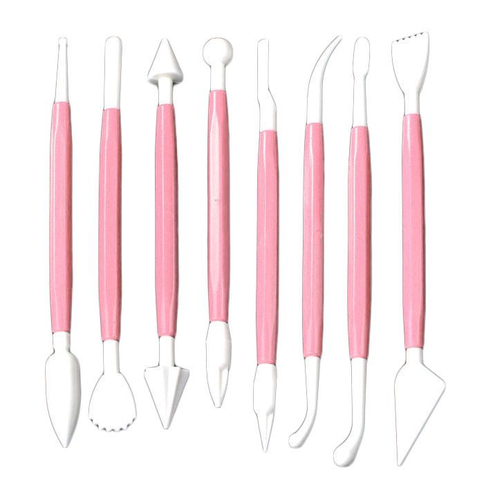 8 x Fondant Modelling Tools Decorations