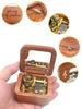 Sinzyo Music Box “You Are My Sunshine” Wooden Music Box (Musical Note Rosewood)
