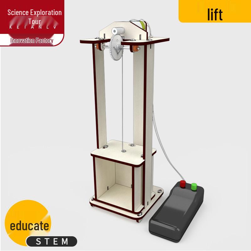 Educational Science Experiment Elevator Kit for Kids - STEAM Toy