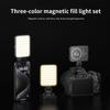 Magnetic LED Video Light Pocket LED Fill Light 3000K 6500K Dimmable Video Conference Light for Smartphone Laptop Tablet