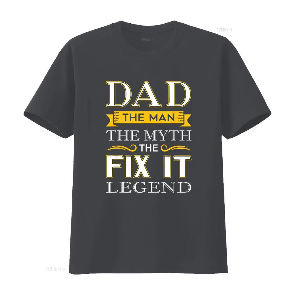 Mr Fix It Dad S Fathers Day Handy Man T Shirt Vintage Washed Soft Top For Everyday Wear Stretched Versatile Comfortable