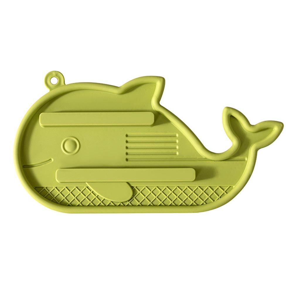 

Washable Silicone Pot Cover Placer Multifunctional Silicone Drain Pad for Bathroom Accessories зелений