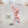 Arch Backdrop Stand with 2 Flower Stands & Balloon Arch Stand for Wedding Parties & Event Setups Balloon Arch Kit
