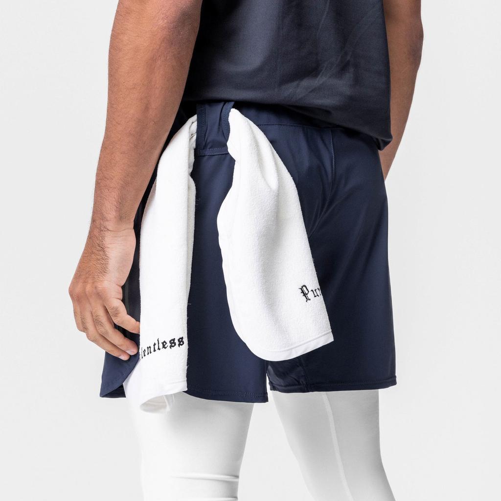 Men's Running Shorts with Drawstring Waist and Zip Pockets