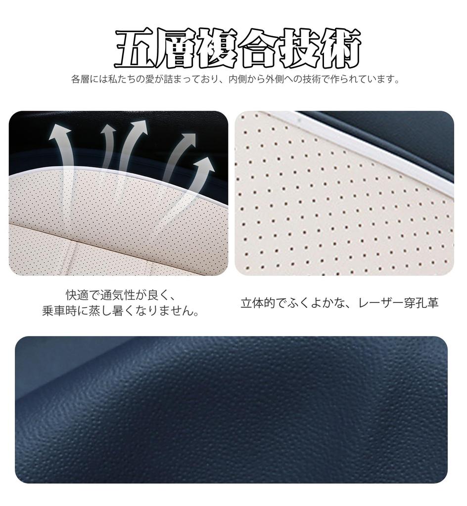 Honda Vezel, RU1, RU2, RU3, RU4, 2013.12 - 2021.3, Car Seat Cover, Leather Material,