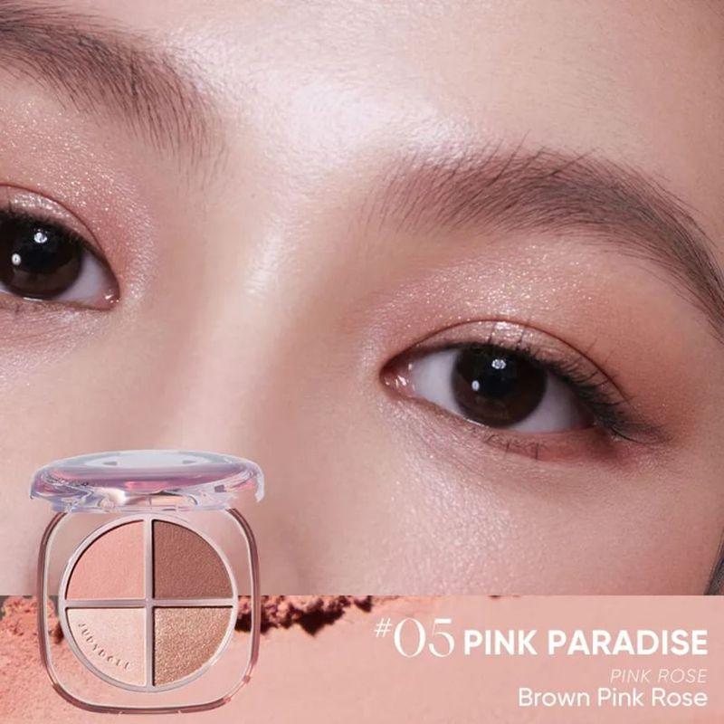 Judydoll - Glazed 4-Shade Eyeshadow Palette - 3 Colors