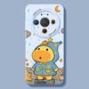Lulu is suitable for Huawei mate11 mobile phone case, the new 11promax silicone 11 cartoon with lanyard 11 protective case.