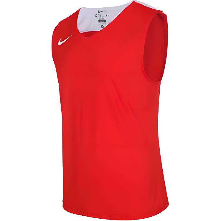 Nike Dri-Fit Comfortable Crew Neck Vest Men Tops Red 703215-611