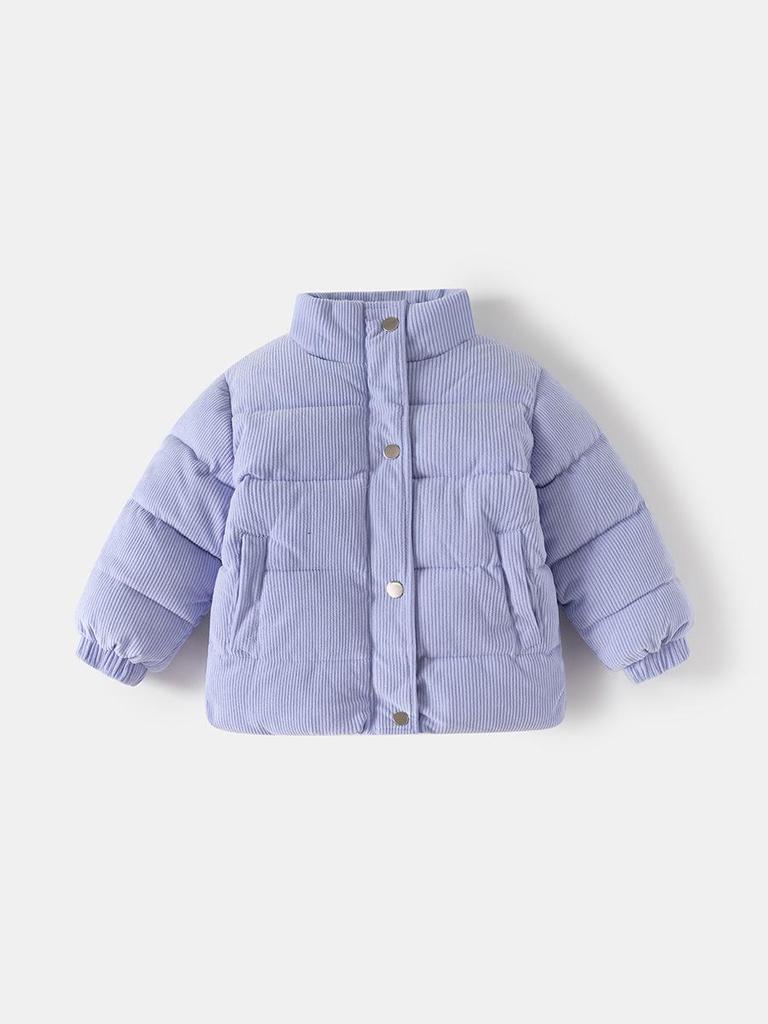 Children's Winter Cotton Padded Jacket - Unisex Korean Style for Autumn/Winter 2025