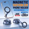 3 Axis Foldable Magnetic Holder Car Vacuum Suction Phone Mount Strong Grip Dashboard 360° Rotation Windshield Stand Universal For Smartphone
