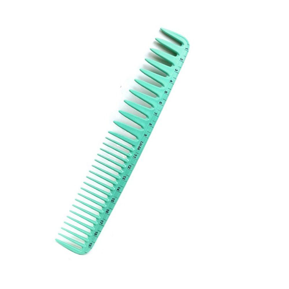 Non-slip Handle Laser Scale Hair Comb Double-sided Professional Hairdressing Comb