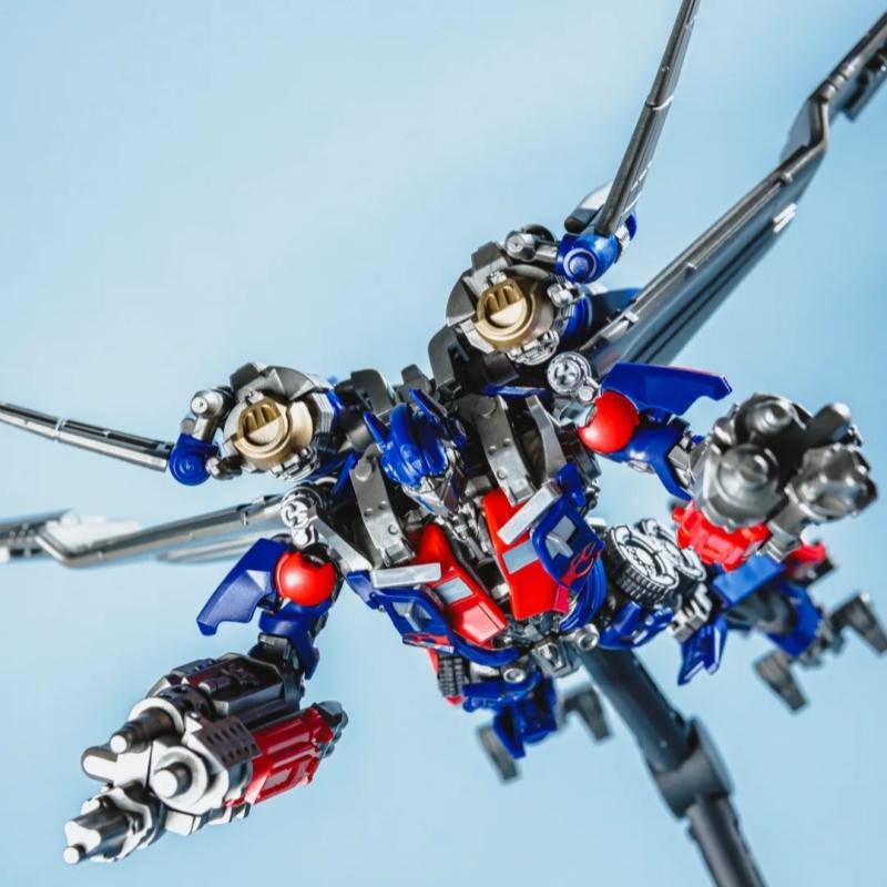 New Blokees Transformers 3 One Classic Class Optimus Prime Megatron Aerial Sentinel Prime Assembled Movable Model Gifts Toys