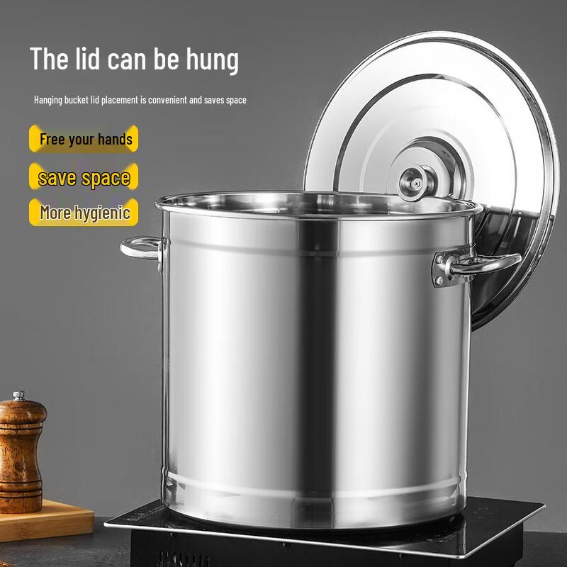 USAN HOME Commercial 304 Stainless Steel Stew Soup Pot